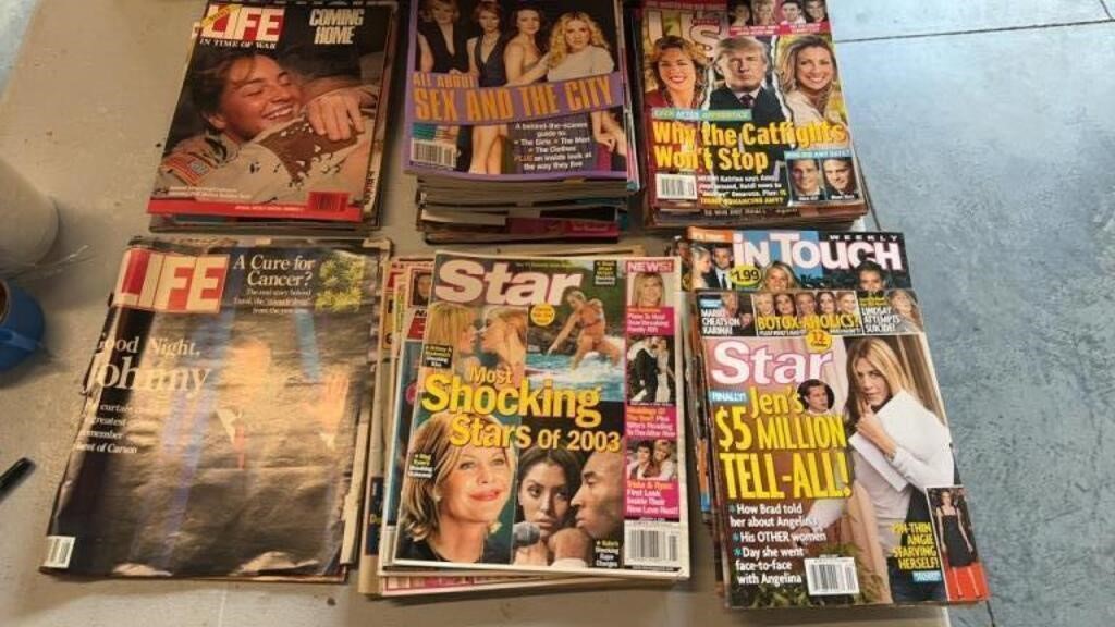 Life, People, US magazines