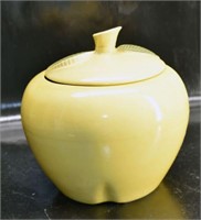 Yellow Apple Cookie Jar