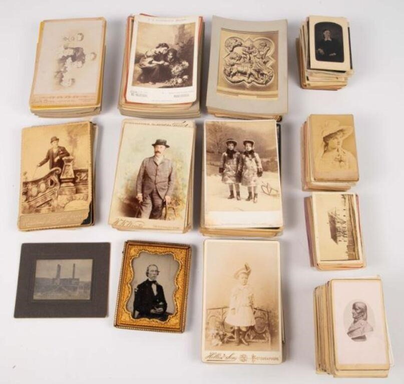 Large Lot of Antique Photographs.