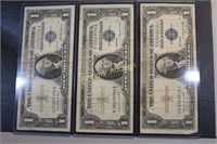 CHOICE OF SILVER CERTIFICATES (3)