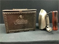 Sunbeam Electric Iron with Metal Case