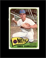 1965 Topps #61 Chris Cannizzaro EX to EX-MT+