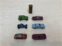 WWI ? Brass Magnifier/ Tootsie Toy Cars M