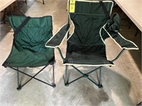 2 Ozark Trail Folding Chairs W/ Bag