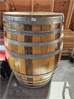 Large Oak Wine Barrel (HEAVY)
