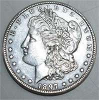 1889 P Morgan Silver Dollar XF