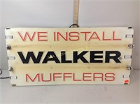 Walker mufflers Lighted sign, not working