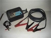 Battery Charger & Jumper Cables