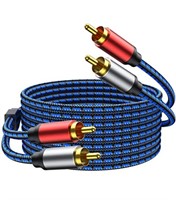 NC XIQN RCA Cable 20ft. 2RCA Male to 2RCA Male Ste