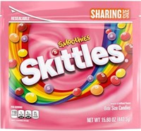 Skittles Smoothies Shareing Size 15.6 Oz