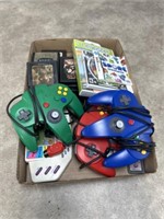 Nintendo 64 controllers, Atari games, and other