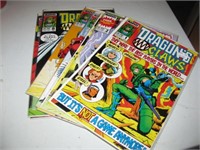 Lot of Vintage Marvel Dragon Claws Comic