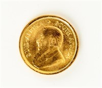 Coin 1981 1/10th South Africa Krugerrand Gold