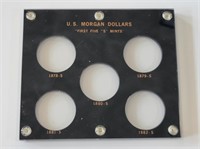 US Morgan Dollar Capital Holder First 5 S Mints