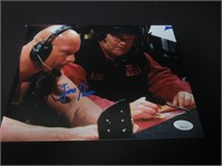 Jim Ross WWE signed 8x10 photo JSA COA