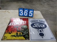 2 SIGNS - FORD AND MARS ATTACK