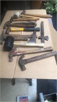 Hammer tool lot, various
