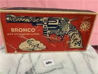Bronco cap gun box