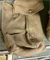 VINTAGE CANVAS MILITARY POUCH