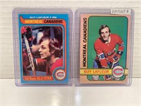 Guy Lafleur 2nd Year (NRMINT+) and 79/80 Card Lot