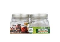 New Ball 4 pc Wide Mouth 16oz pint jars