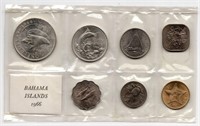 1966 Bahama Islands Mint Coin Set