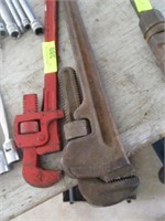 18" & 24" pipe wrenches