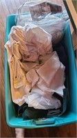 Large tote of linens