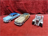(3)Diecast cars. Chrysler.