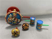 Vintage Noise-Maker Toys