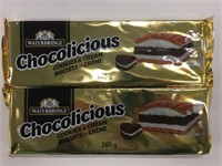 2 300g Chocolicious Cookies & Cream Bars