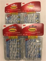 4 Packs 3M Command Decorating Clips