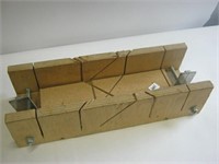 Wooden Mitre Box