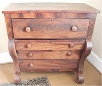 Antique Empire Graduated Drawer Chest