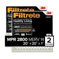 Filtrete 20x20x1 Air Filter, MPR 2800, MERV 14, He