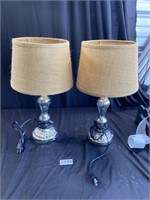 two Vintage Lamps