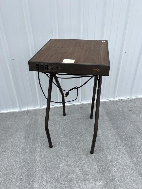 Slide projector table