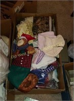 (3)Boxes of Linens & Fabric (LR)