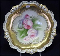 Royal Bayreuth 10 1/2" floral bowl