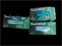 (3) TouchNTuff Chemical Resistant Gloves 92-600