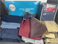 Assorted Sheet sets, Cool comfort pillow