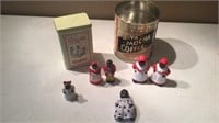 AUNT JEMIMA S&P SHAKERS, DOLLS & COLLECTIBLES