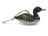 Ceramic Loon Ornament