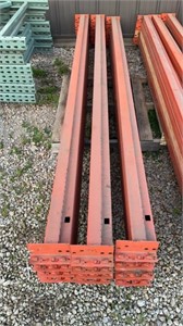 Pallet racking cross beams - 9 ft