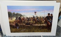 Signed LE Keith Rocco Litho "Assault on