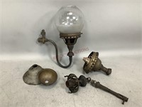 Antique Gas Lamp Parts