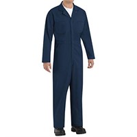 Size 34 Red Kap Men's Twill Action Back Coverall,
