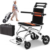 Portable Folding Wheelchair, Travel Wheelchair
