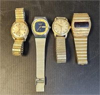Vintage Wrist Watches Incl Tissot; Accutron