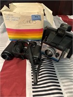POLOROID SUPER SHOOTER LAND CAMERA AND TASCO